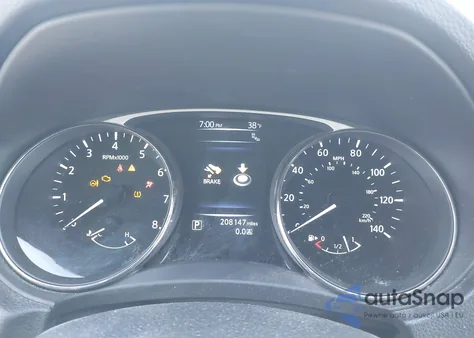 2016 Nissan Rogue Sv z USA, uszkodzony, nr VIN KNMAT2MT8GP697558